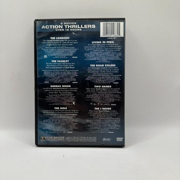 8 Movies Action Thrillers DVD Collection: The Lookout Heath Ledger - Picture 2 of 4